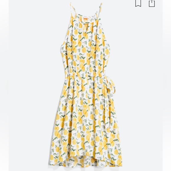 Pixley Tammy Dress - lemon print - Picture 1 of 5